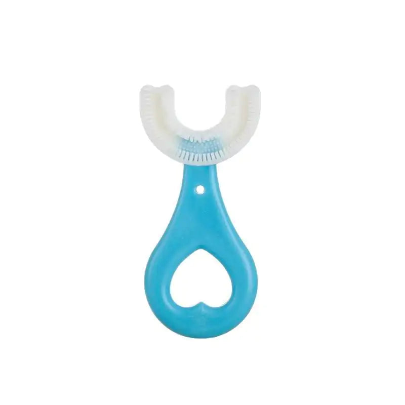 Escova Dental Macia Infantil 360° Em Forma De U