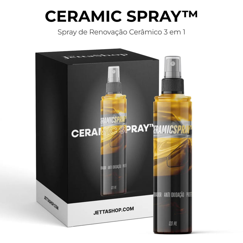Spray de Renovação Cerâmico 3 em 1 -  CeramicSpray™