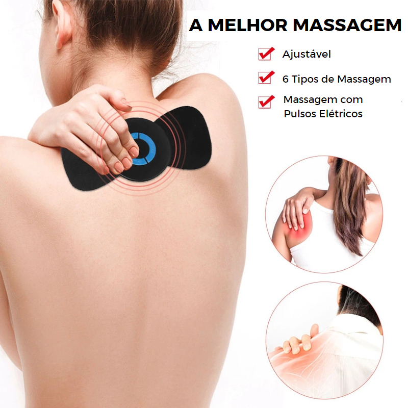 RelaxPower® | Massageador Muscular Elétrico + Brinde Exclusivo