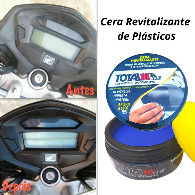 Cera Revitalizadora de Plastico Total 10 - 120g