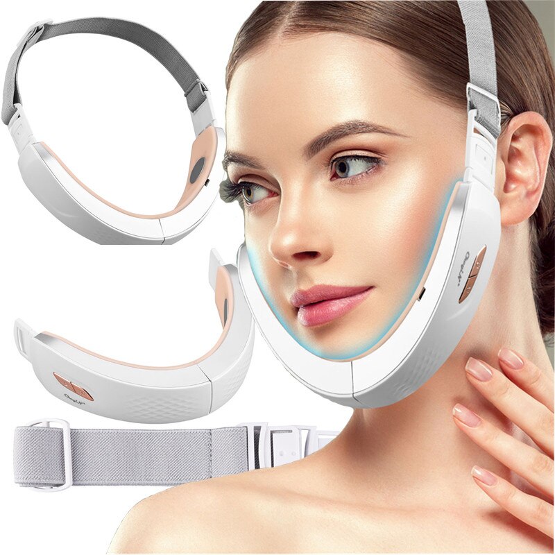 Massageador Facial para queixo duplo, rugas e retenção - Pro V-Face Lifting