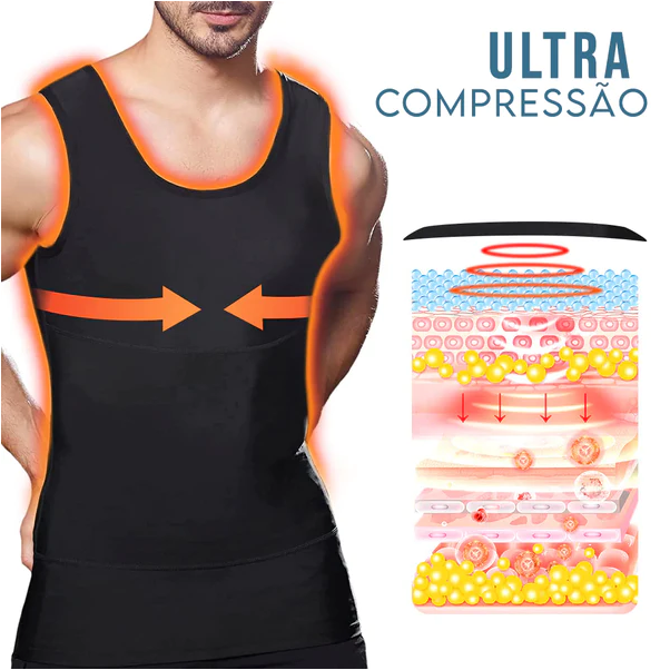 Regata De Ultra Compressão - Tecnologia Queima Gordura
